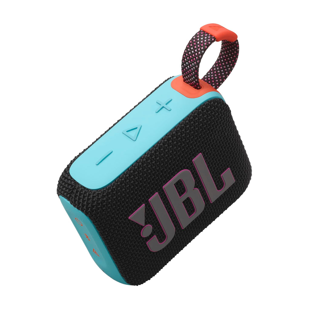 JBL Go 4 - Ultra-Portable, Waterproof and Dustproof Bluetooth Speaker, Big JBL Pro Sound with Punchy bass, 7-Hour Built-in Battery, Made in Part with Recycled Materials (Pink)