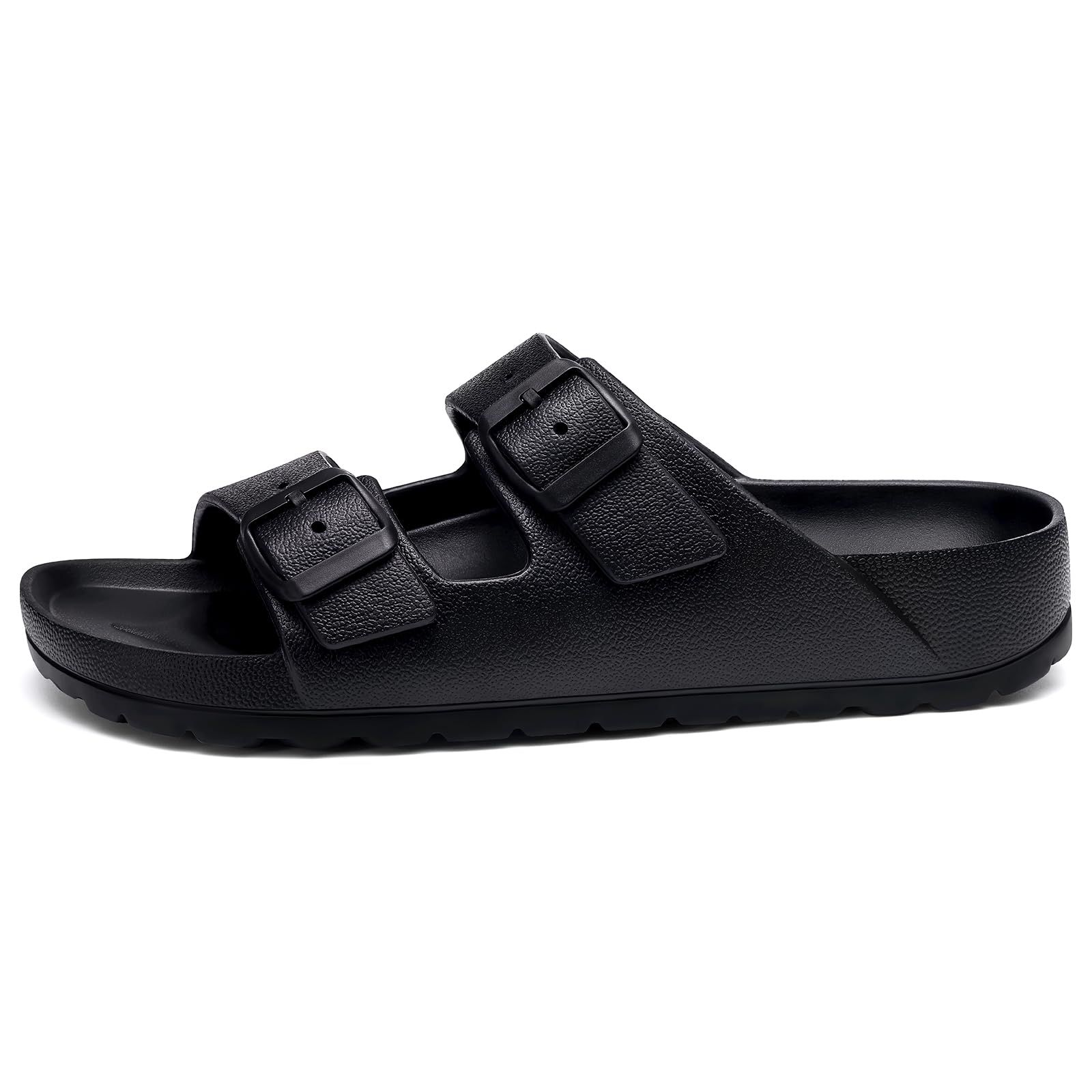 KIDMI Women's Comfortable EVA Sandals with Medium Arch Support, Adjustable Buckle Summer Beach Slide Sandal