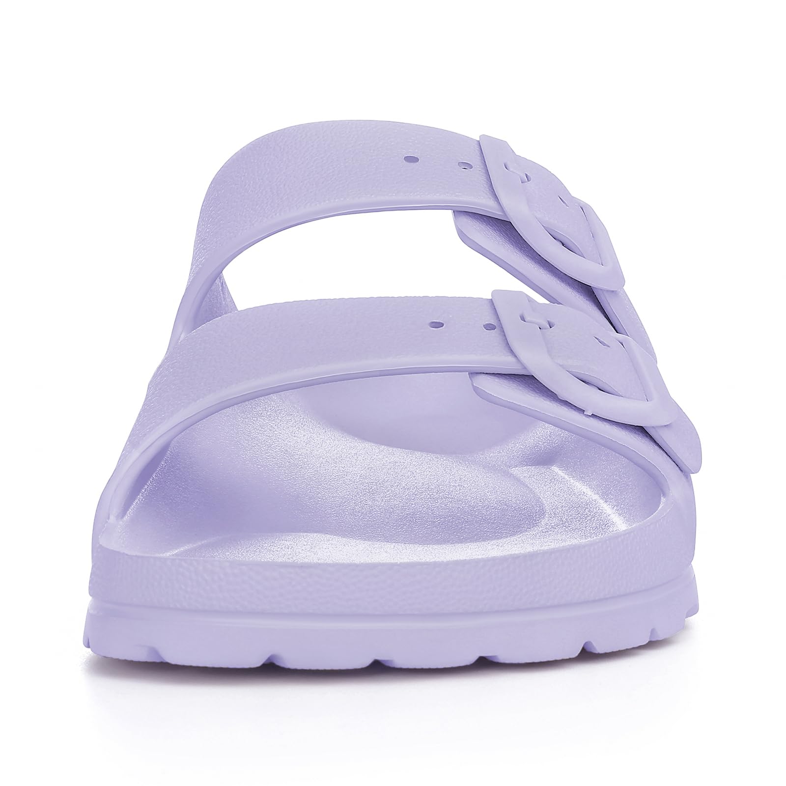 KIDMI Women's Comfortable EVA Sandals with Medium Arch Support, Adjustable Buckle Summer Beach Slide Sandal