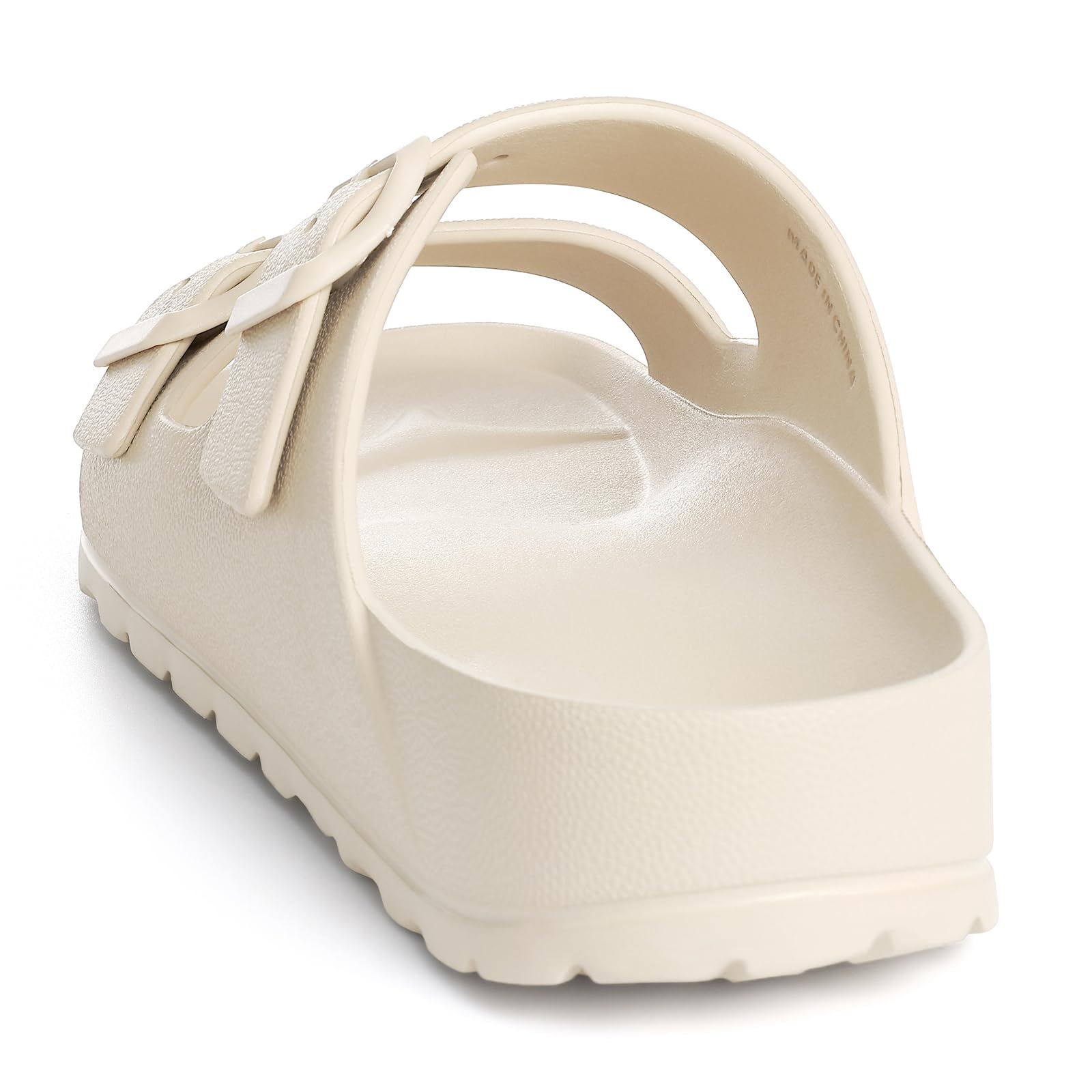 KIDMI Women's Comfortable EVA Sandals with Medium Arch Support, Adjustable Buckle Summer Beach Slide Sandal