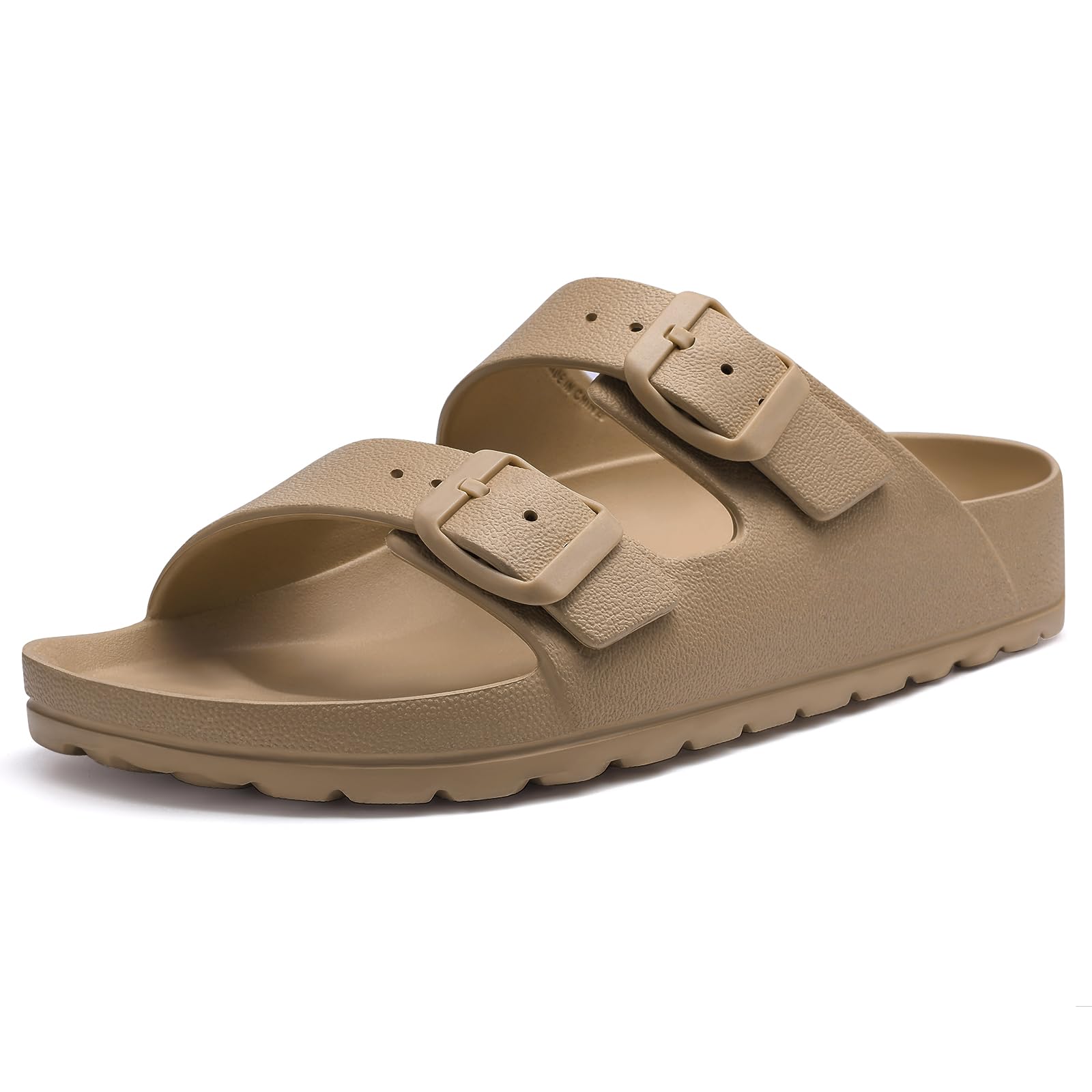 KIDMI Women's Comfortable EVA Sandals with Medium Arch Support, Adjustable Buckle Summer Beach Slide Sandal