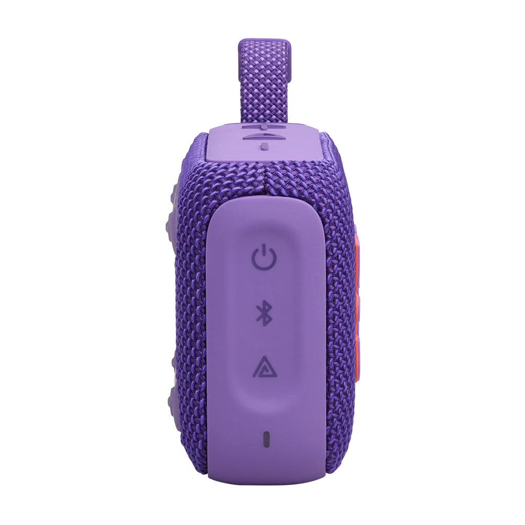 JBL Go 4 - Ultra-Portable, Waterproof and Dustproof Bluetooth Speaker, Big JBL Pro Sound with Punchy bass, 7-Hour Built-in Battery, Made in Part with Recycled Materials (Pink)
