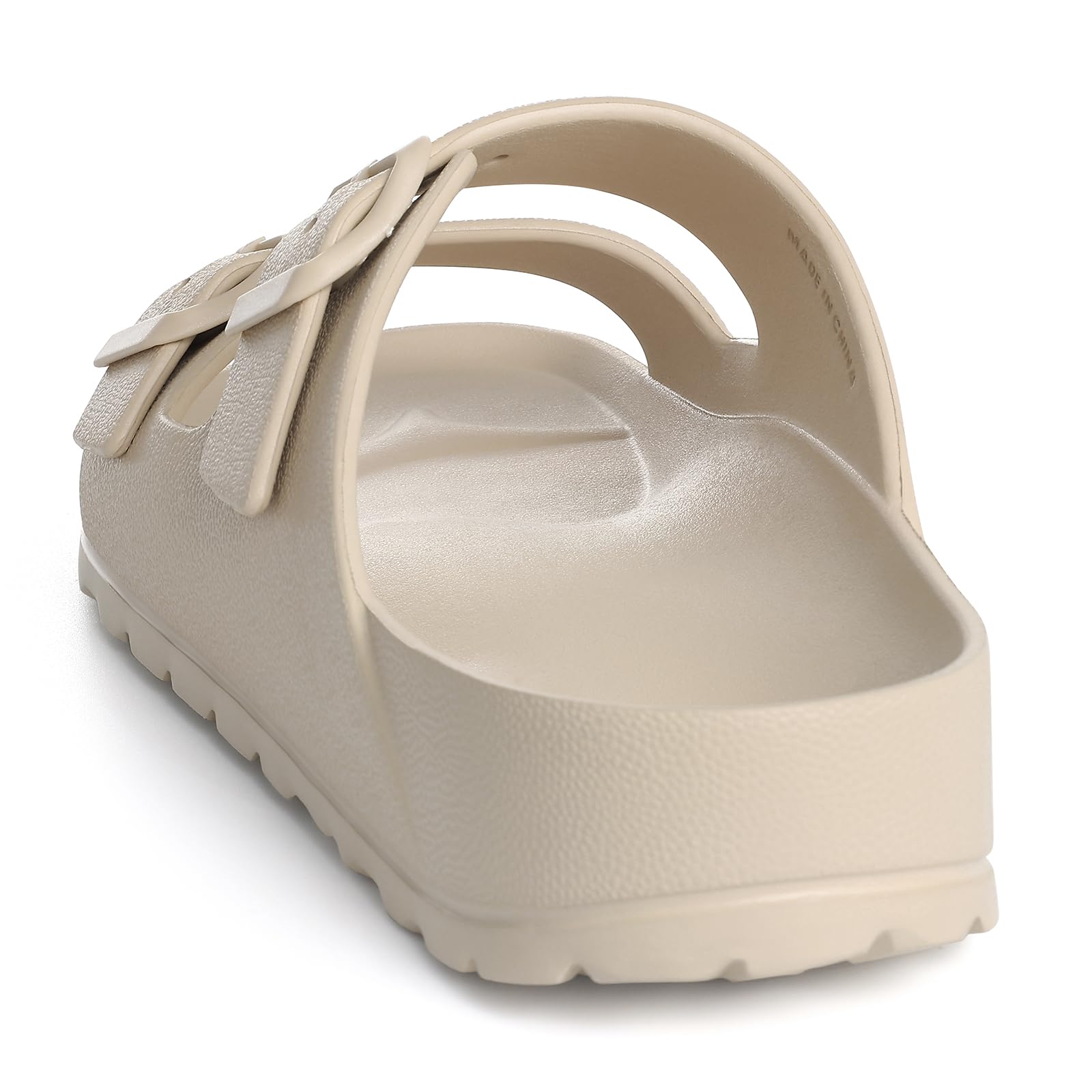 KIDMI Women's Comfortable EVA Sandals with Medium Arch Support, Adjustable Buckle Summer Beach Slide Sandal