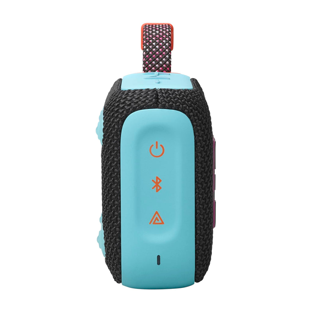 JBL Go 4 - Ultra-Portable, Waterproof and Dustproof Bluetooth Speaker, Big JBL Pro Sound with Punchy bass, 7-Hour Built-in Battery, Made in Part with Recycled Materials (Pink)