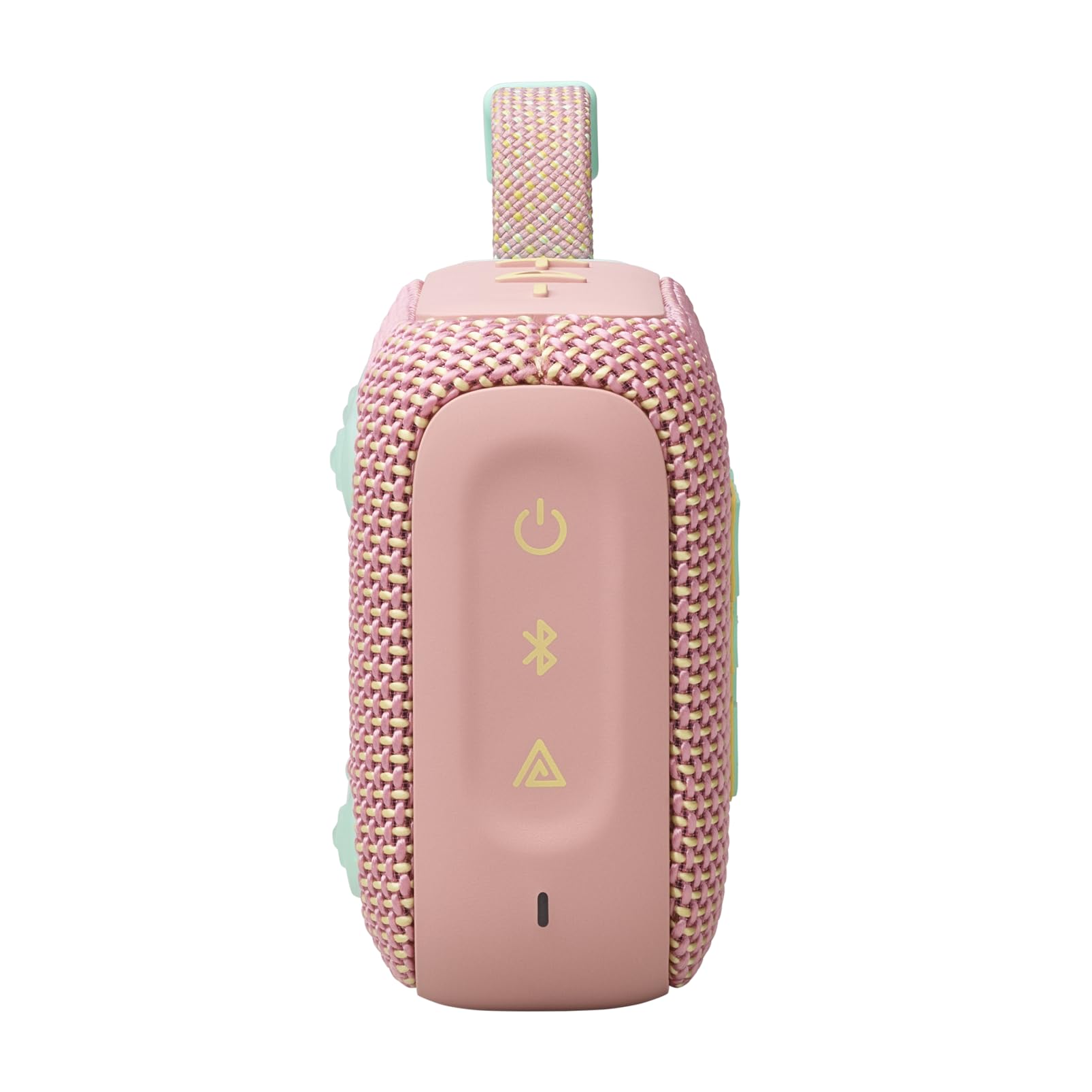 JBL Go 4 - Ultra-Portable, Waterproof and Dustproof Bluetooth Speaker, Big JBL Pro Sound with Punchy bass, 7-Hour Built-in Battery, Made in Part with Recycled Materials (Pink)