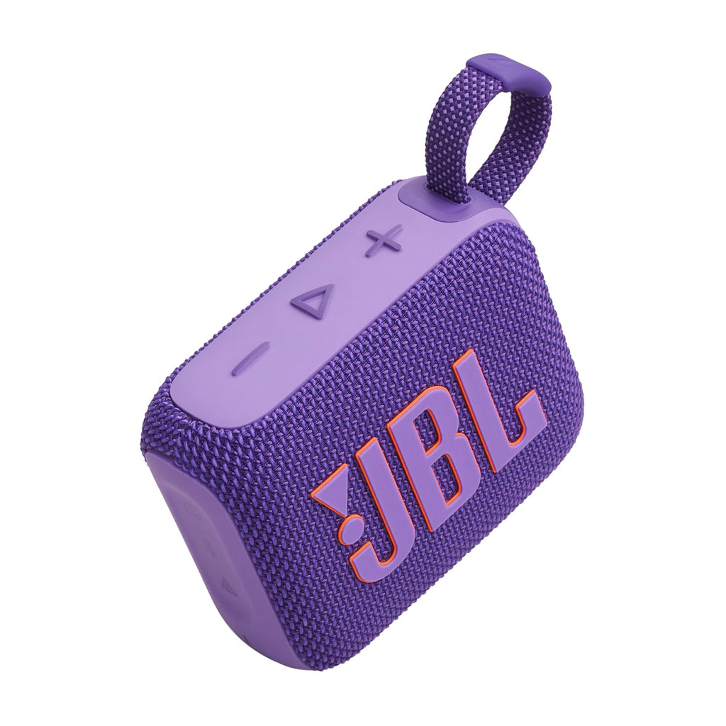 JBL Go 4 - Ultra-Portable, Waterproof and Dustproof Bluetooth Speaker, Big JBL Pro Sound with Punchy bass, 7-Hour Built-in Battery, Made in Part with Recycled Materials (Pink)