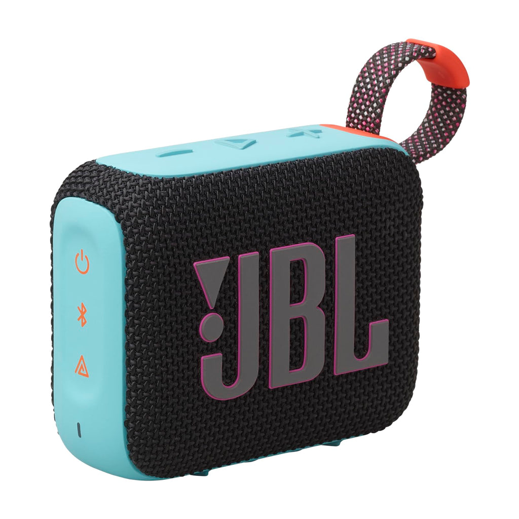 JBL Go 4 - Ultra-Portable, Waterproof and Dustproof Bluetooth Speaker, Big JBL Pro Sound with Punchy bass, 7-Hour Built-in Battery, Made in Part with Recycled Materials (Pink)