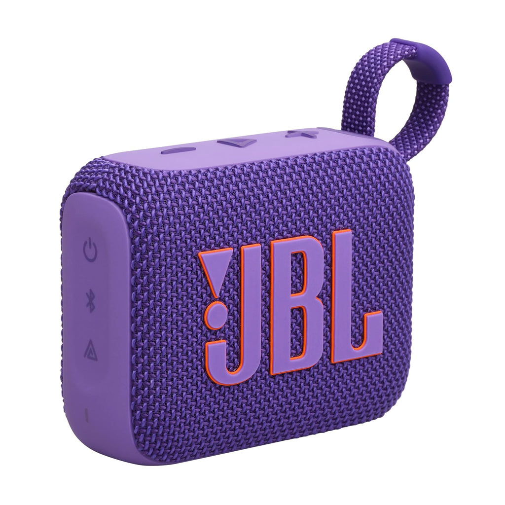 JBL Go 4 - Ultra-Portable, Waterproof and Dustproof Bluetooth Speaker, Big JBL Pro Sound with Punchy bass, 7-Hour Built-in Battery, Made in Part with Recycled Materials (Pink)